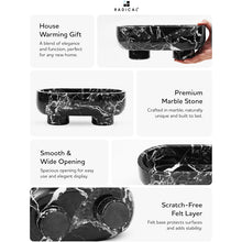 Load image into Gallery viewer, Marble Oval Bowl With Stand