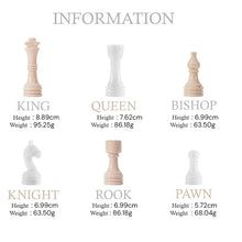 Load image into Gallery viewer, 38cm Chess Set With Storage Box - Verona & White