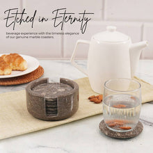 Load image into Gallery viewer, Coasters, Marble Coasters, cup Coasters