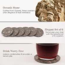 Load image into Gallery viewer, Coasters, Marble Coasters, cup Coasters