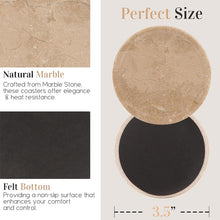 Load image into Gallery viewer, Coasters, Marble Coasters, cup Coasters