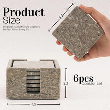 Load image into Gallery viewer, Coasters, Marble Coasters, cup Coasters