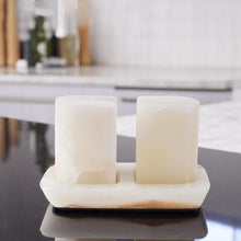 Load image into Gallery viewer, Salt and Pepper With Tray