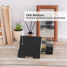 Load image into Gallery viewer, Marble Coasters Set of 4 - Checker Design