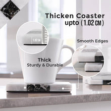 Load image into Gallery viewer, Marble Coasters Set of 4 - Checker Design