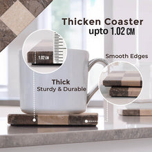 Load image into Gallery viewer, Marble Coasters Set of 4 - Checker Design