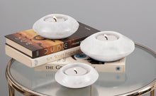 Load image into Gallery viewer, Marble Tea Light Candle Holder Set of 3