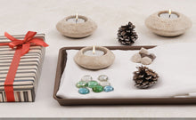 Load image into Gallery viewer, Marble Tea Light Candle Holder Set of 3