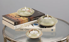 Load image into Gallery viewer, Marble Tea Light Candle Holder Set of 3