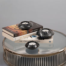 Load image into Gallery viewer, Marble Tea Light Candle Holder Set of 3