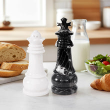 Load image into Gallery viewer, Salt & Pepper - Chess Design Set of 2