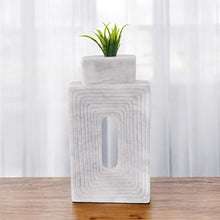 Load image into Gallery viewer, Stepped Geometric Vase