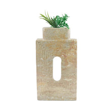 Load image into Gallery viewer, Stepped Geometric Vase