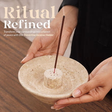 Load image into Gallery viewer, Marble Serenity Incense Holder