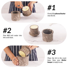 Load image into Gallery viewer, butter dish, butter crock, butter container