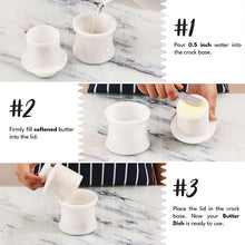Load image into Gallery viewer, butter dish, butter crock, butter container