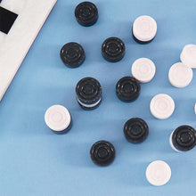 Load image into Gallery viewer, White and Black Checkers Figures Set