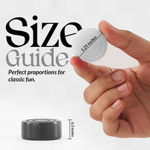 Load image into Gallery viewer, White and Black Checkers Figures Set