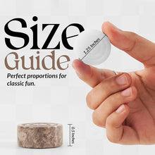 Load image into Gallery viewer, Checkers Pieces - Oceanic & White