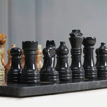 Load image into Gallery viewer, Chess Figures - Black & Green