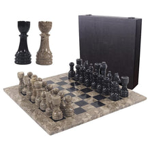 Load image into Gallery viewer, chess, chess set, marble chess set, chess board.