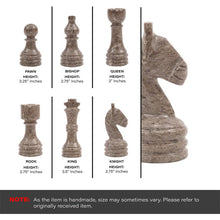 Load image into Gallery viewer, chess, chess set, marble chess set, chess board.