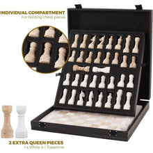 Load image into Gallery viewer, chess, chess set, marble chess set, chess board