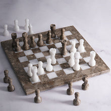 Load image into Gallery viewer, chess, chess set, marble chess set, chess board