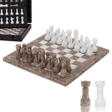Load image into Gallery viewer, chess, chess set, marble chess set, chess board