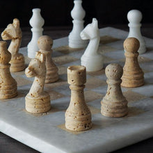 Load image into Gallery viewer, chess, chess set, marble chess set, chess board