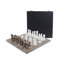 Load image into Gallery viewer, chess, chess set, marble chess set, chess board