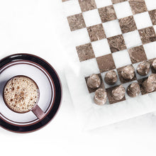 Load image into Gallery viewer, chess, chess set, marble chess set, chess board