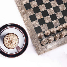 Load image into Gallery viewer, chess, chess set, marble chess set, chess board