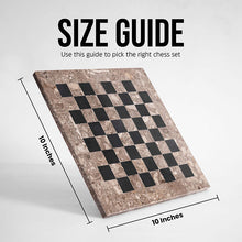 Load image into Gallery viewer, chess, chess set, marble chess set, chess board