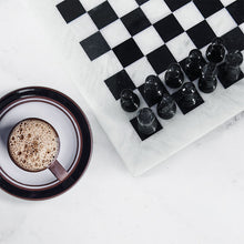 Load image into Gallery viewer, chess, chess set, marble chess set, chess board