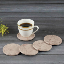 Load image into Gallery viewer, Coasters Set With Elegant Holder