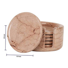 Load image into Gallery viewer, coasters-set-with-elegant-holder-5