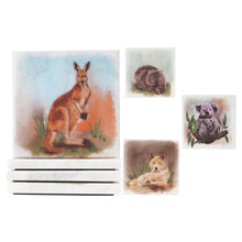 Load image into Gallery viewer, Australian Animals Coasters