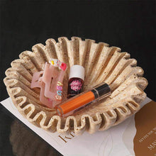 Load image into Gallery viewer, fruit bowl, fruit holder, ruffle bowl