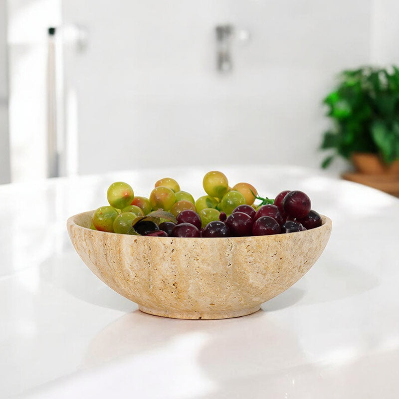 Travertine Fruit Bowl – Marbliss Homewares