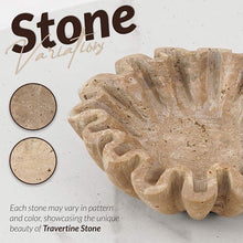 Load image into Gallery viewer, fruit bowl, fruit holder, ruffle bowl