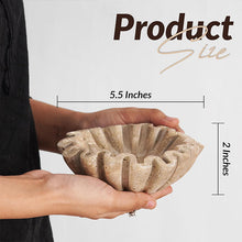 Load image into Gallery viewer, fruit bowl, fruit holder, ruffle bowl