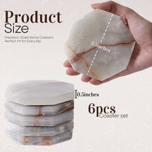 Load image into Gallery viewer, Marble Star Coaster Plates