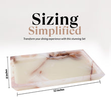 Load image into Gallery viewer, Marble Rectangular Tray