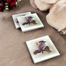 Load image into Gallery viewer, marble-coasters-australian-birds