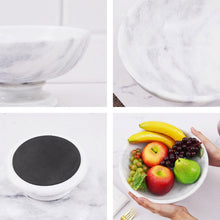 Load image into Gallery viewer, marble-fruit-bowl
