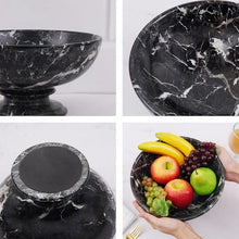 Load image into Gallery viewer, marble-fruit-bowl