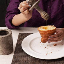 Load image into Gallery viewer, Premium Marble Honey Jar with Dipper Lid