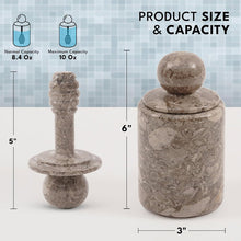 Load image into Gallery viewer, Premium Marble Honey Jar with Dipper Lid