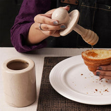 Load image into Gallery viewer, Premium Marble Honey Jar with Dipper Lid